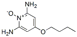 Pyridine, 2,6-diamino-4-butoxy-, 1-oxide (8CI) Structure