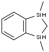 1,3-Dimethyl-1,3-disilaindane Structure