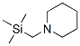 Piperidine, 1-((trimethylsilyl)methyl)- Structure