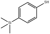 P-(TRIMETHYLSILYL)BENZENETHIOL Structure