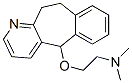 5-[2-(Dimethylamino)ethoxy]-10,11-dihydro-5H-benzo[4,5]cyclohepta[1,2-b]pyridine Structure