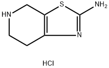 2-AMINO-4,5,6,7-TETRAHYDRO-THIAZOLO[5,4-C]PYRIDINE 3HCL Structure