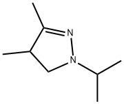 1-Isopropyl-3,4-dimethyl-2-pyrazoline Structure