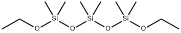 1,1,3,3,5,5-HEXAMETHYLDIETHOXYTRISILOXANE Structure
