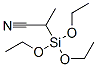 2-(triethoxysilyl)propiononitrile  Structure