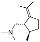 [1S,5R,(+)]-2-Isopropylidene-N,N,5-trimethylcyclopentanemethanamine Structure