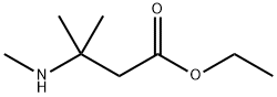 3-Methyl-3-(methylamino)butyric acid ethyl ester Structure