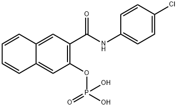 NAPHTHOL AS-E PHOSPHATE Structure