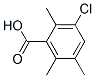 3-Chloro-2,5,6-trimethylbenzoic acid Structure