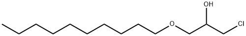1-Chloro-3-(decyloxy)-2-propanol Structure