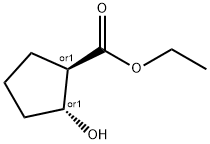 ETHYL TRANS-2-HYDROXYCYCLOHEXANECARBOXYLATE Structure