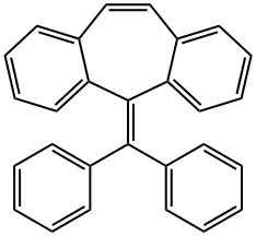 5-(Diphenylmethylene)-5H-dibenzo[a,d]cycloheptene Structure