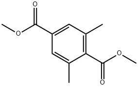 1,4-Benzenedicarboxylic acid, 2,6-diMethyl-, diMethyl ester Structure