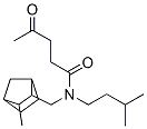 N-(3-methylbutyl)-N-[(3-methylnorbornan-2-yl)methyl]-4-oxo-pentanamide Structure