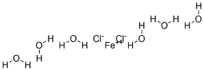 Iron(II) chloride hexahydrate Structure