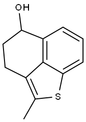 4,5-Dihydro-2-methyl-3H-naphtho[1,8-bc]thiophen-5-ol Structure