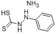 PHENYLHYDRAZINOCARBODITHIOIC ACID, AMMONIUM SALT Structure