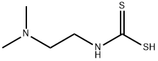 2-(Dimethylamino)ethyldithiocarbamic acid Structure