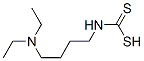 N-[4-(Diethylamino)butyl]carbamodithioic acid Structure