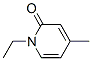 1-Ethyl-4-methyl-2(1H)-pyridone Structure