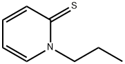 2(1H)-Pyridinethione,  1-propyl- Structure