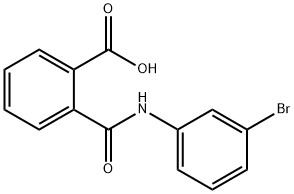 2-[(3-BROMOANILINO)CARBONYL]-BENZOIC ACID Structure
