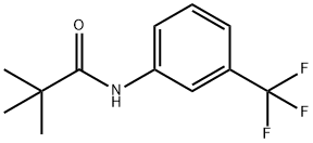 N-(2,2-DIMETHYLPROPANOYL)-3-(TRIFLUOROMETHYL)ANILINE Structure