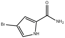 4-BROMO-1H-PYRROLE-2-CARBOXAMIDE Structure