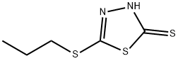 5-(PROPYLTHIO)-1,3,4-THIADIAZOLE-2-THIOL Structure