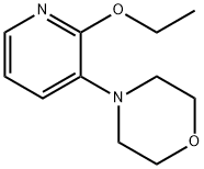 Morpholine, 4-(2-ethoxy-3-pyridinyl)- (9CI) Structure