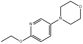 Morpholine, 4-(6-ethoxy-3-pyridinyl)- (9CI) Structure