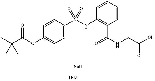 Sivelestat sodium Structure