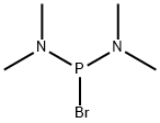 Bis(dimethylamino)bromophosphine Structure