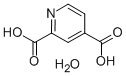 PYRIDINE-2,4-DICARBOXYLIC ACID MONOHYDRATE Structure