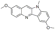 2,7-DIMETHOXY-10-METHYL-10H-INDOLO[3,2-B]QUINOLINE Structure