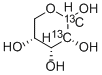 D-[1,2-13C2]RIBOSE Structure