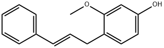 3-Methoxy-4-[(E)-3-phenyl-2-propenyl]phenol Structure