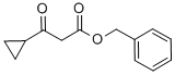 BENZYL 3-OXO-3-CYCLOPROPYLPROPIONATE Structure