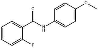 2-Fluoro-N-(4-Methoxyphenyl)benzaMide, 97% Structure