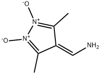 Methanamine,  1-(3,5-dimethyl-1,2-dioxido-4H-pyrazol-4-ylidene)- Structure