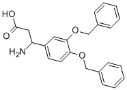 3-AMINO-3-(3,4-DIBENZYLOXY-PHENYL)-PROPIONIC ACID Structure