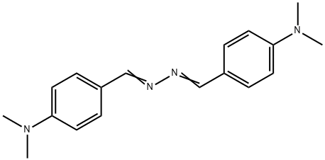 4-(dimethylamino)benzaldehyde [[4-(dimethylamino)phenyl]methylene]hydrazone  Structure