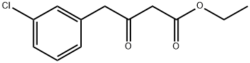 4-(3-CHLORO-PHENYL)-3-OXO-BUTYRIC ACID ETHYL ESTER Structure
