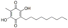2,5-Dihydroxy-3-methyl-6-nonyl-2,5-cyclohexadiene-1,4-dione Structure
