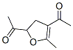 Ethanone, 1,1-(2,3-dihydro-5-methyl-2,4-furandiyl)bis- (9CI) Structure