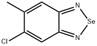 5-CHLORO-6-METHYL-2,1,3-BENZOSELENODIAZOLE Structure
