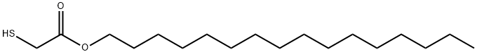 hexadecyl mercaptoacetate  Structure