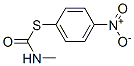 Methylcarbamothioic acid S-(p-nitrophenyl) ester Structure