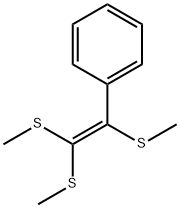 (TRIS-METHYLSULFANYL-VINYL)-BENZENE Structure