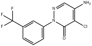 NORFLURAZON-DESMETHYL Structure